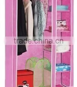Bedroom Furniture Newest Colorful Fabric Wardrobe thumbnail-1