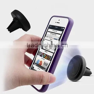 Universal Portable China Wholesale Strong Reliable Magnet Car Vent Mobile Phone Holder Compatible With All Phones thumbnail-6