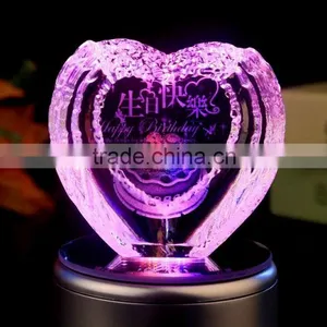 Hot Sale Heart Shape Crystal Gift Crystal Craft thumbnail-1