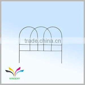 Garden Decoration Modern Sturdy Cheap Portable Welded Garden Metal Fence thumbnail-2