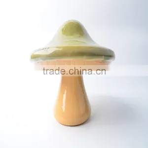 Colorful Ceramic Craft Mushroom for Garden Decoration thumbnail-3