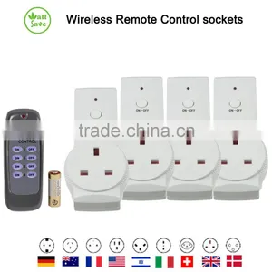 Smart Wireless Remote Control Socket Switches UK Plug K09 4+1 thumbnail-1