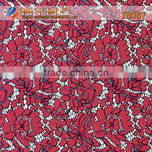 Wholesale High Quality Nylon/Cotton Strand Eyelash Lace Fabric T8081 thumbnail-1