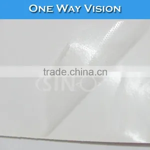High Quality PVC Material One Way Vision Mesh Window Glass Sticker thumbnail-3