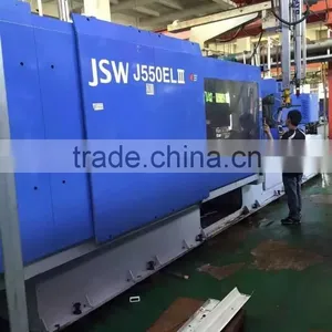 Used Full Electric Japanese Injection Machine Plastic JSW 550T thumbnail-1