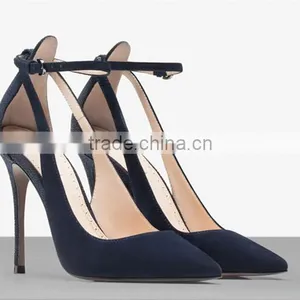 Temperament Leather Wholesale Leather Sandals 100% Handmade High Heel Shoes for Girl thumbnail-3