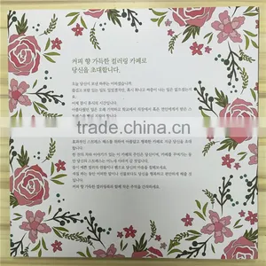 Fashion Wholesale Secret Garden Series Lovers Coffee Coloring Books for Adult thumbnail-5