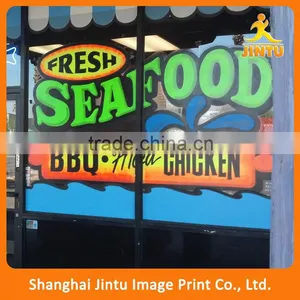 Custom Printed Waterproof Transparent Vinyl Digital Sticker Signage Quality Choice thumbnail-6
