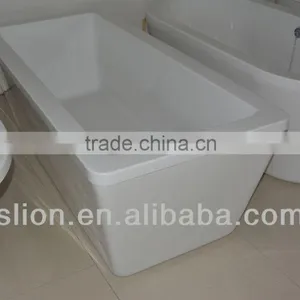 European Style Bathtub Square Freestanding Bathtub Made in China thumbnail-1