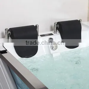 2016 Freestanding Glass Apron Jet Water Spa Surf Tub Whirlpool Bathtub thumbnail-3