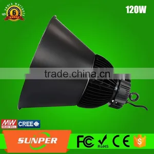 High Quality High Lumens 120 Watt Led High Bay Light Fixture Use Meanwell Driver and Have SAA Certificate thumbnail-1