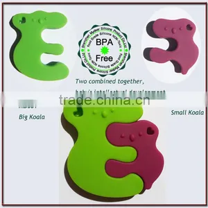 Chewable Silicone Nursing Necklace/Food-safe Popular Bead Necklace Jewelry Koala thumbnail-1