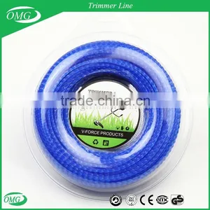 2.4mm x 1LB Square Twisted Nylon Cutting Grass Wire / Nylon Trimmer Line thumbnail-4