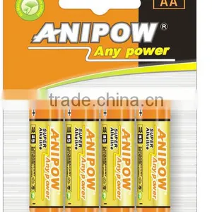 aa Lr6 Am3 Alkaline Battery Alkaline Dry Cell Battery thumbnail-2