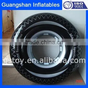 Adult Ginat Wheel Inflatable Floater Swimming Ring thumbnail-1