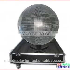 P10 Full Color Led Ball Screen,indoor Use for Event and Event Video Show thumbnail-1