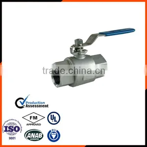 2PC SS304 Ball Valve WOG1000 thumbnail-2
