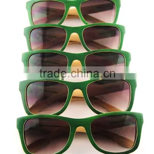 Green Bamboo Sunglasses thumbnail-1