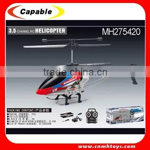 rc Toy Helicopter rc Whirlybird Toy, 3 Channel Die-cast rc Helicopter Toys for Kids thumbnail-1