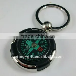 Fashion Metal Compass Key Chain thumbnail-1