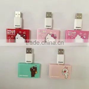 OTG Micro USB 4 In 1 SD Micro SD TF Card Reader for PC and Smartphone thumbnail-1