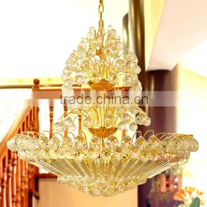 Palace Light Picture Big Size Crystal Chandelier From Zhongshan Lighting Factory thumbnail-1