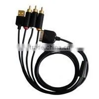 AV Cable for Phone/music Player USB+AV 2in1 Cable (usb av Multi Cable/a/v Cable/audio and Video Cable) thumbnail-1