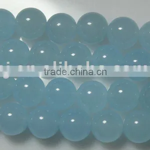 Natural Green Jade Crystal Beads thumbnail-1