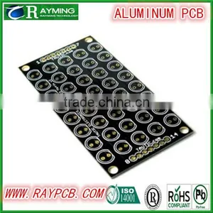 High TG Aluminum Pcb With Black Soldermask thumbnail-1