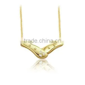 Diamond Jewelry ,Fashion Necklace,Fashion Jewelry 18k Gold Diamond Necklace (D5583) thumbnail-1