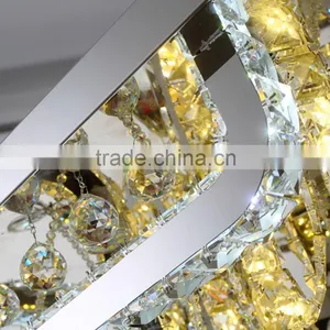 High Power First-degree K9 Crystal Ceiling Lamp 240V Luxury Crystal Chandelier thumbnail-4
