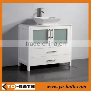 36" Popular Bathroom Vanity With Phoenix Stone Countertop and Ceramic Basin thumbnail-1