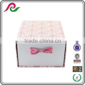 Wholesale Side Opening Bowknot Paper Box With Printing thumbnail-2
