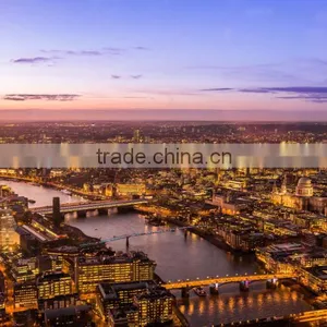 Wholesale High Quality Handmade Home Decoration Landscape Canvas Painting Stand thumbnail-3