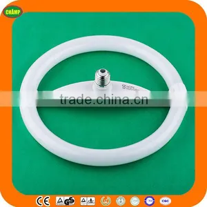 2014 Ningbo New Product ISO UL CE LVD EMC RoHS AK SASO Approved High Quality Fluorescent Energy Saving Lamp Cfl Ring Lamp thumbnail-1