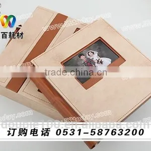 Newest Design Beautiful PU Album Cover With Case China Most Professional Manufacture thumbnail-1