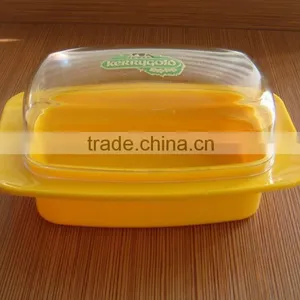 Hot Sale Reusable Plastic Butter Dish/container With Customer Printing thumbnail-3