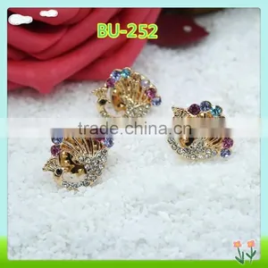 Wholesale Decorative Rhinestone Brooch Button thumbnail-1