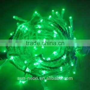 10m 100 Led Lights Decorative Christmas Party Festival Twinkle String Lights Bulb 220v Eu Outdoors Christmas Light thumbnail-2
