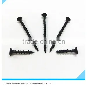 Drywall Screw Phillips Bugle Head Coarse Thread Black Phospated thumbnail-2