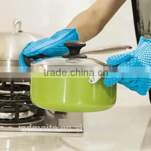 2016 Hot Selling Kitchen Golve/heat Resistant Oven Silicone Glove thumbnail-1