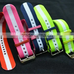 2016 Nato 20mm Nylon Strap Watch Belt Nato Band Watchband thumbnail-1