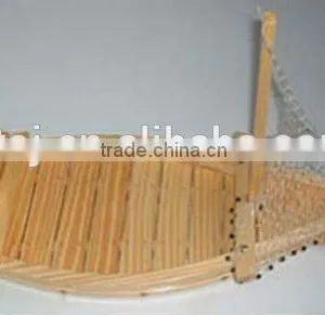 Japanese Style 70 cm Wooden Sushi Boat thumbnail-1