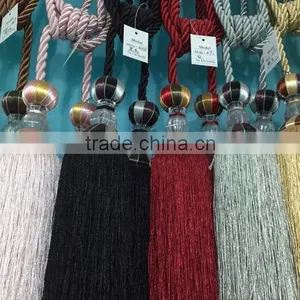 China Supplier Beaded Ball Polyester Tassel Manufacturer thumbnail-3