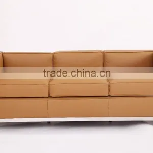 Bauhaus Furniture Supplier Le Corbusier LC2 Sofa Replica thumbnail-2