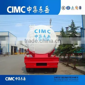 CIMC Silo Type Cement Trailer , Bulk Cement Tanker Price thumbnail-6