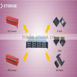 1.27 mm (0.500") Pitch 12 Pin Header Connector RIGHT/VERTICAL ANGLE, DOUBLE ROW thumbnail-6