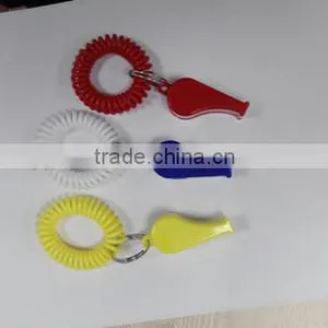 Plastic Whistle With Wrist Coil thumbnail-1