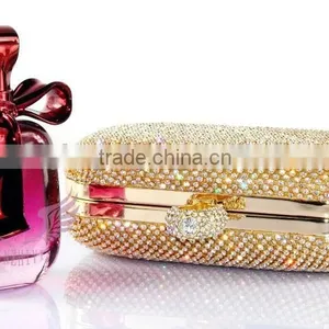 Ladies Evening Party Bags Box Clutch Evening Bag Crystal Clutch Bag thumbnail-5