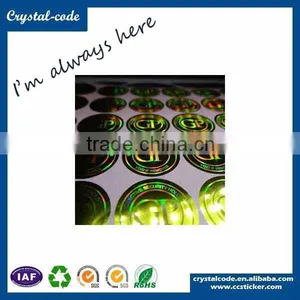 Rectangle Custom Made Hologram Sticker thumbnail-4